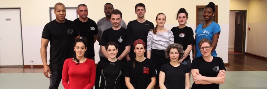 Photo groupe club Krav Maga Paris IDF