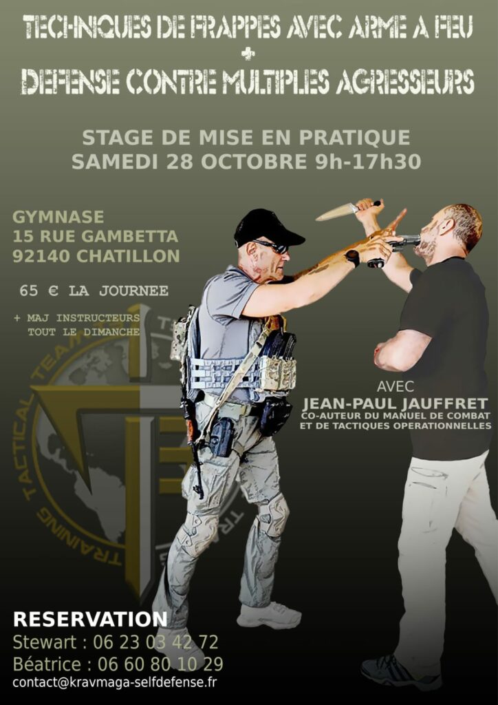 krav maga paris stage