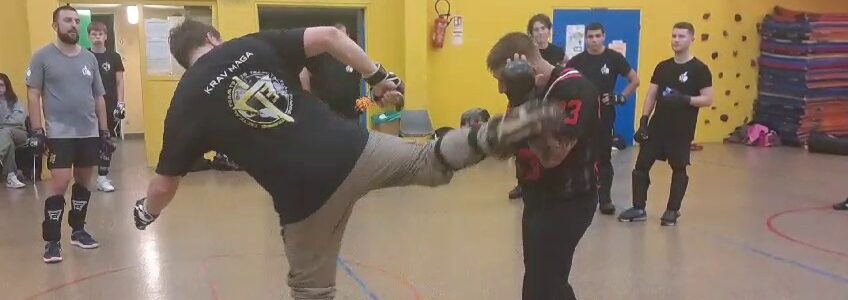 Krav Maga stage combat
